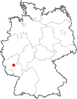 Karte Bergenhausen, Hunsrück